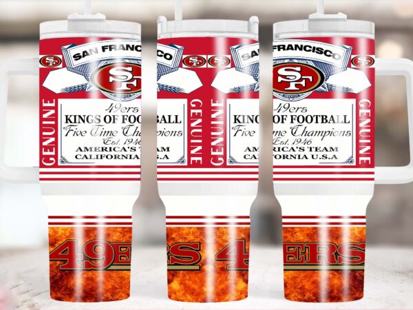 NFL 40oz Tumbler Design Bundle - Image 33