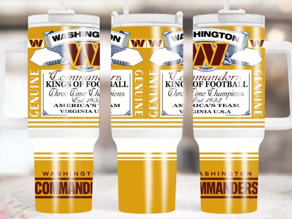 NFL 40oz Tumbler Design Bundle - Image 15