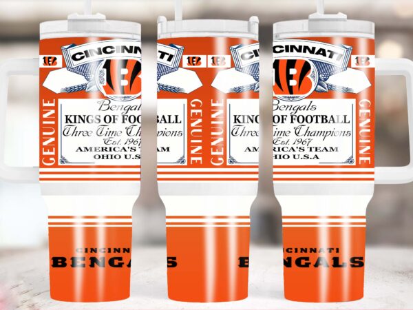 NFL 40oz Tumbler Design Bundle - Image 9