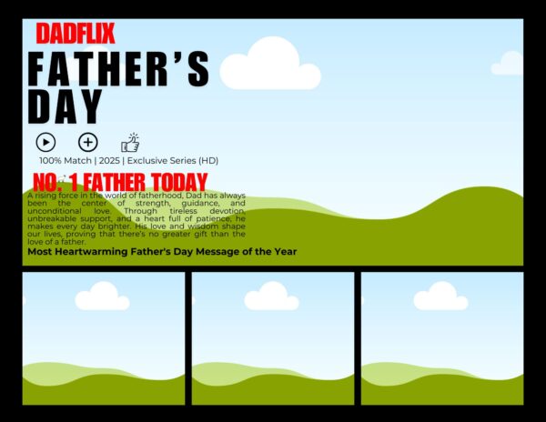 Father’s Day Movie Poster – Canva Template - Image 25