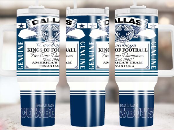 NFL 40oz Tumbler Design Bundle - Image 29
