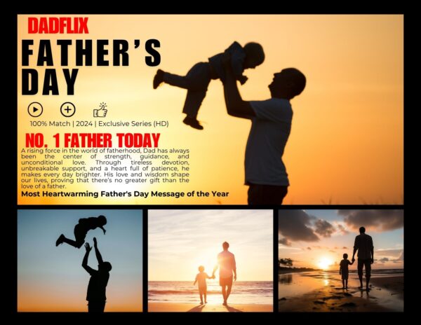 Father’s Day Movie Poster – Canva Template - Image 23