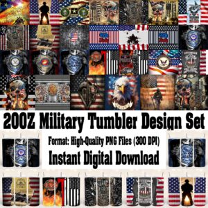 Military Tumbler Design Set