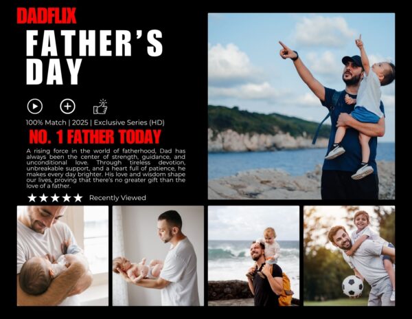 Father’s Day Movie Poster – Canva Template - Image 20
