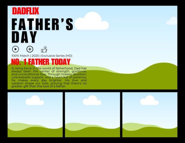 Father’s Day Movie Poster – Canva Template - Image 19