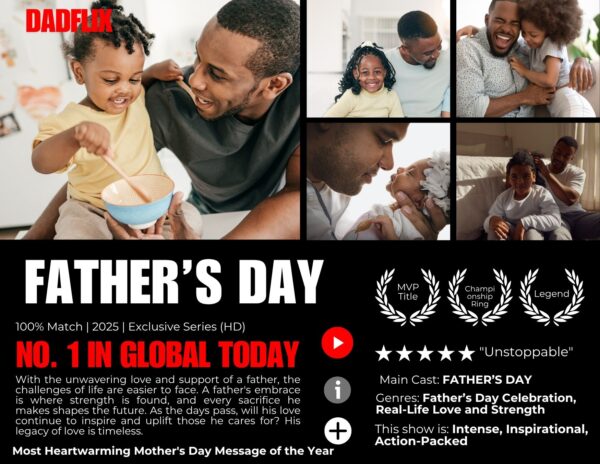 Father’s Day Movie Poster – Canva Template - Image 8