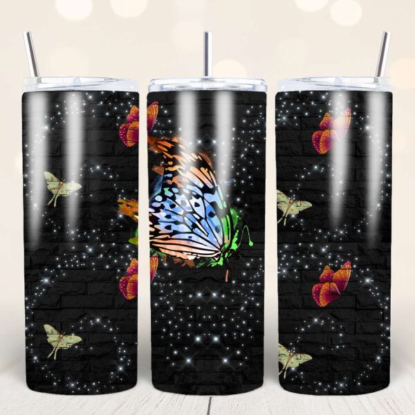 Butterfly Tumbler PNG Bundle - Image 20