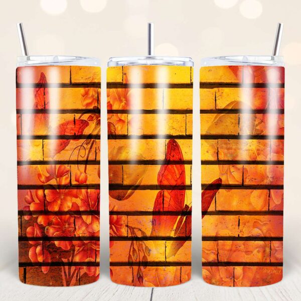 Butterfly Tumbler PNG Bundle - Image 14