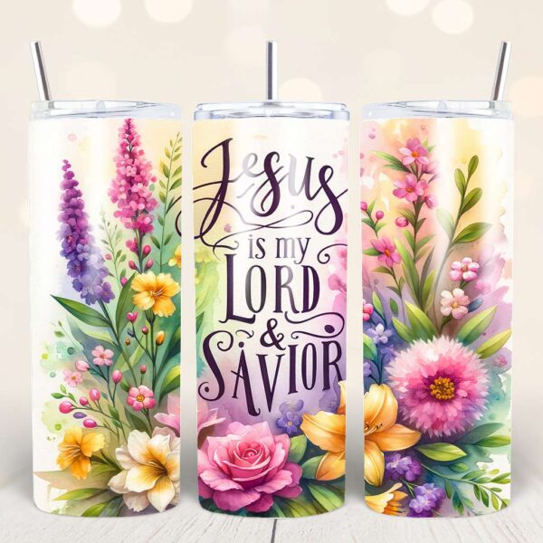 Faith-Based Tumbler Wraps – 44 Bible Verse PNGs for 20oz - Image 7