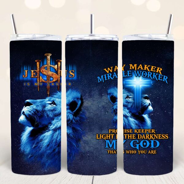Faith-Based Tumbler Wraps – 44 Bible Verse PNGs for 20oz - Image 21