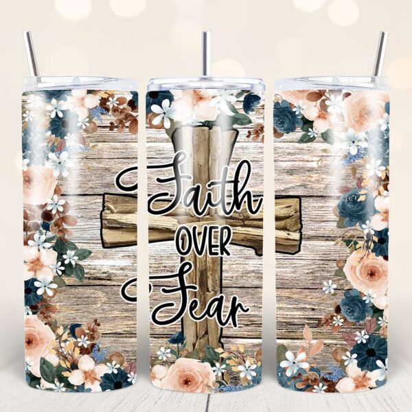 Faith-Based Tumbler Wraps – 44 Bible Verse PNGs for 20oz - Image 12