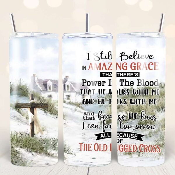 Faith-Based Tumbler Wraps – 44 Bible Verse PNGs for 20oz - Image 23