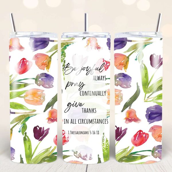 Faith-Based Tumbler Wraps – 44 Bible Verse PNGs for 20oz - Image 15