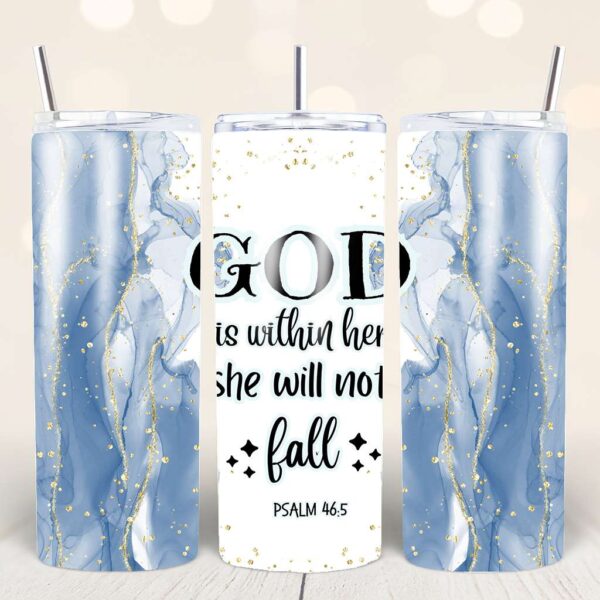 Faith-Based Tumbler Wraps – 44 Bible Verse PNGs for 20oz - Image 32