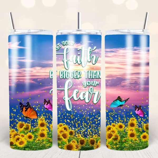 Faith-Based Tumbler Wraps – 44 Bible Verse PNGs for 20oz - Image 34