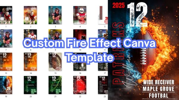 Pro Sports Canva Poster Pack – 25 Fully Customizable Designs
