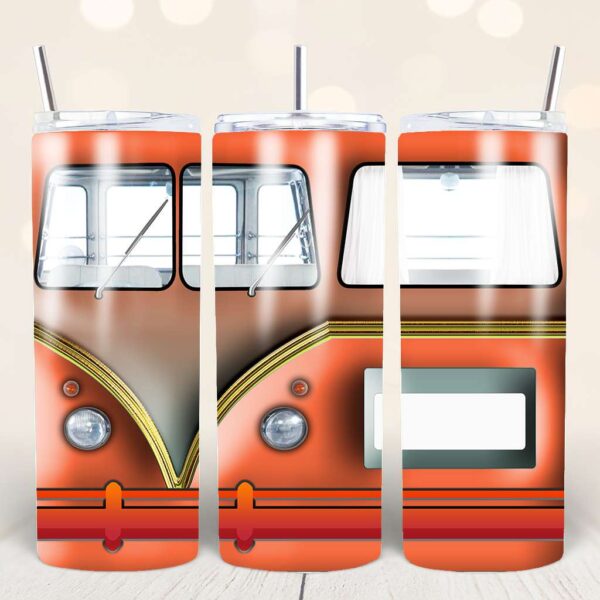 20OZ Vintage Bus Tumbler Design Bundle - Image 12