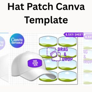 Hat Patch Canva Template