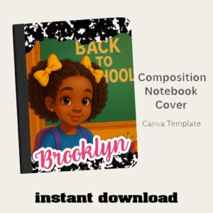 FREE Composition Notebook Cover