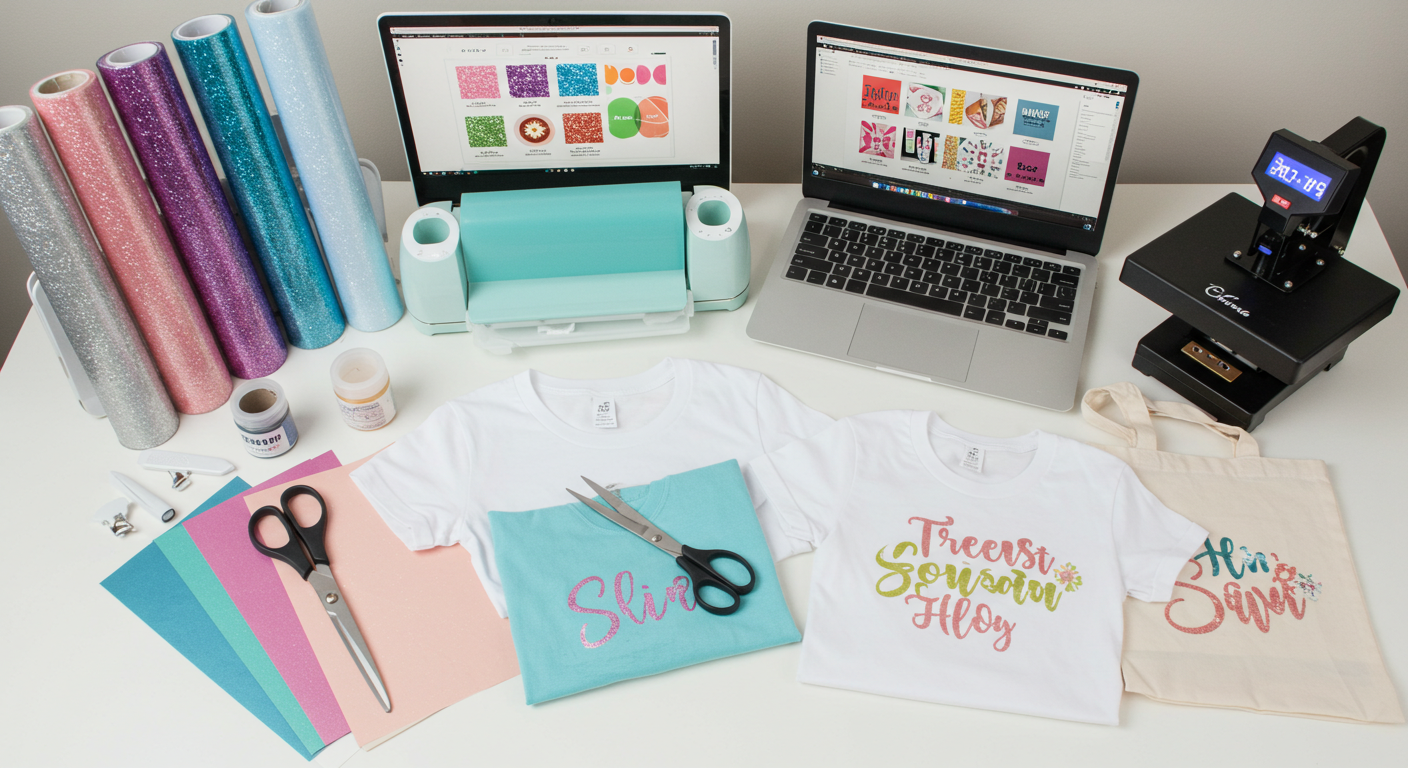 Heat Transfer Vinyl (HTV) Designs Creative Ideas & Beginner’s Guide for 2025