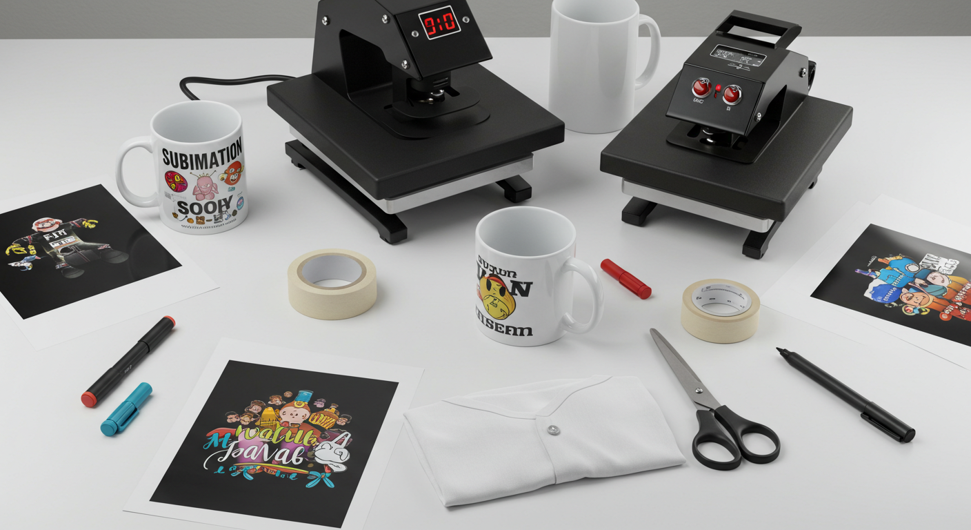Personalized Mug & Shirt Sublimation Step-by-Step Guide for Beginners (2025 Edition)