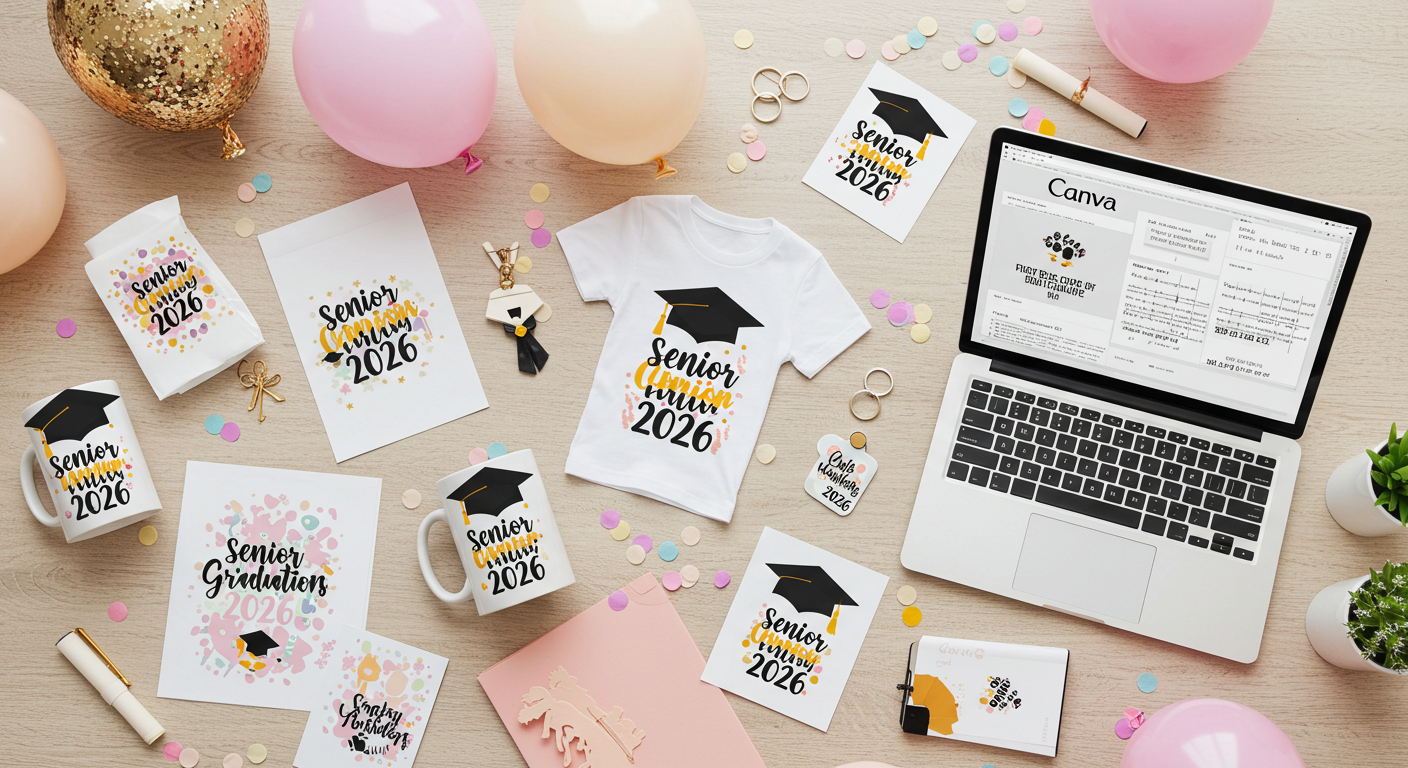 Senior 2026 Canva Templates Graduation & Sublimation Printing Ideas (2025 Edition)